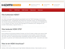 Tablet Screenshot of hdmiverteiler.de